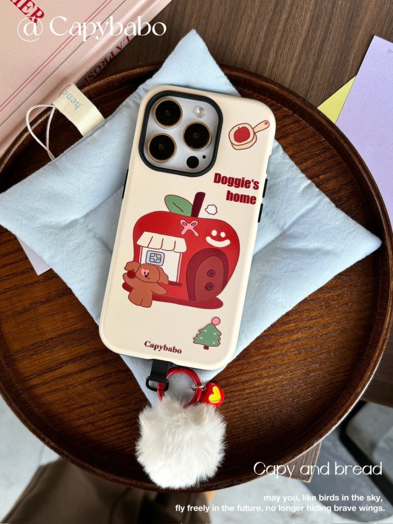 Puppy sAppleHouseDoubleLayerPhoneCase3