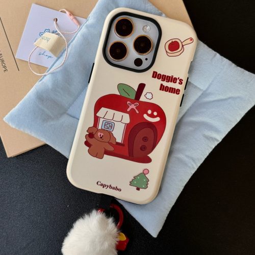 Puppy sAppleHouseDoubleLayerPhoneCase8