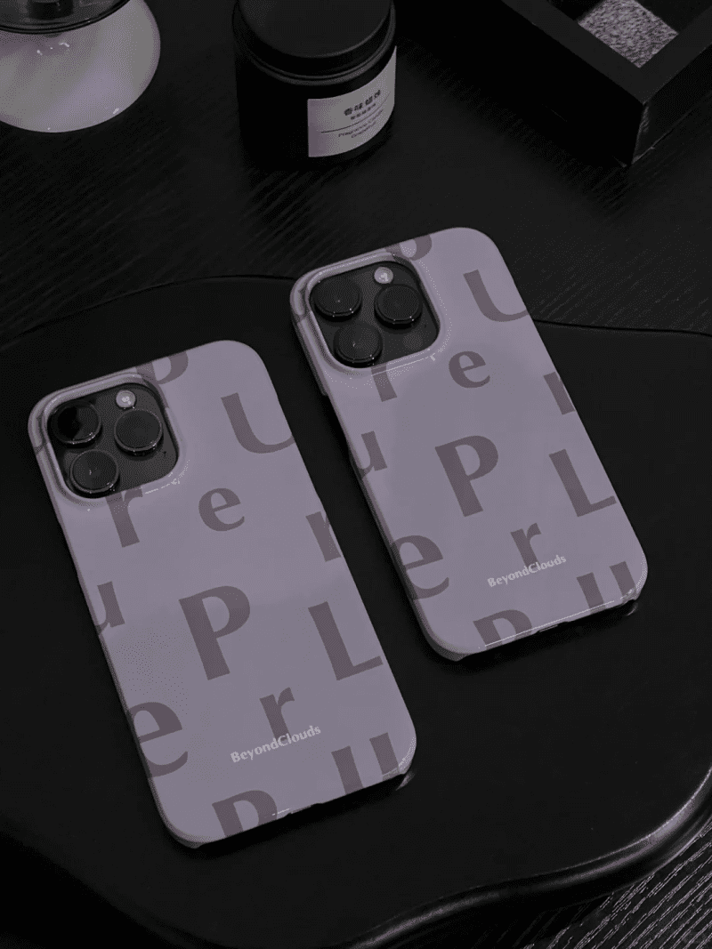 PurpleAlphabetPrintedPhoneCase9