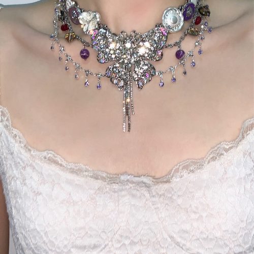 PurpleButterflyDreamTasselNecklaceWaistChain10