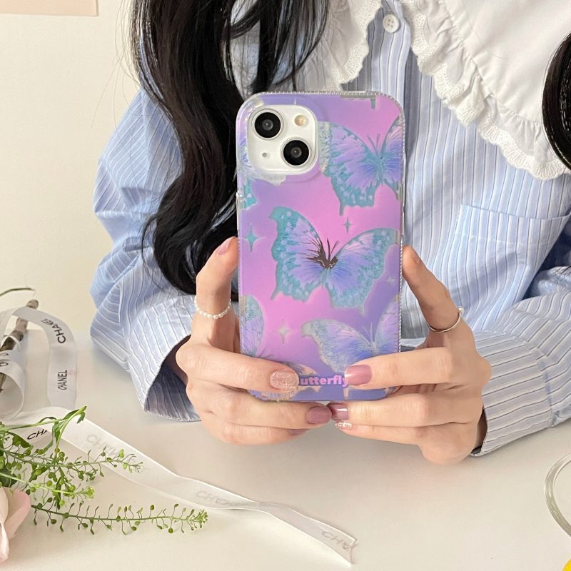 PurpleButterflyLaserPhoneCase13