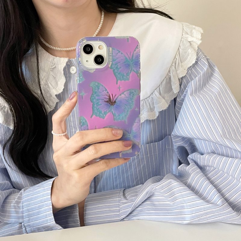 PurpleButterflyLaserPhoneCase14