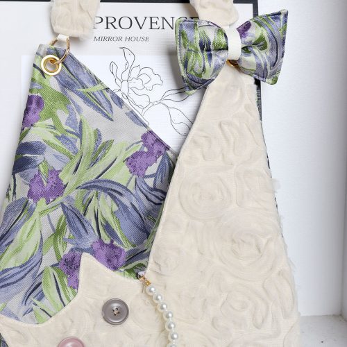 PurpleIrisChiffonCatBowShoulderBag12