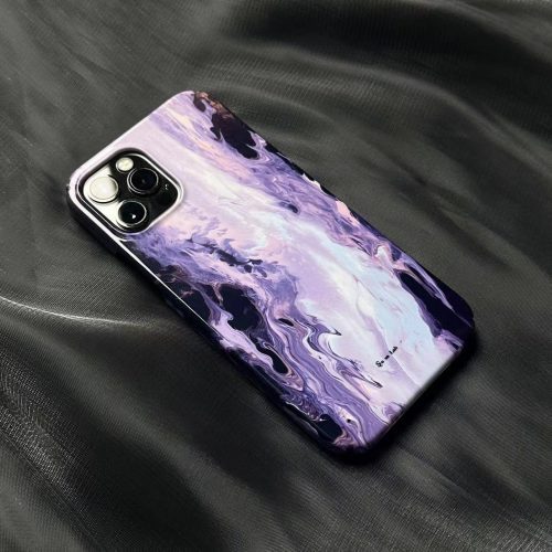 PurpleLightRiverPrintedPhoneCase3