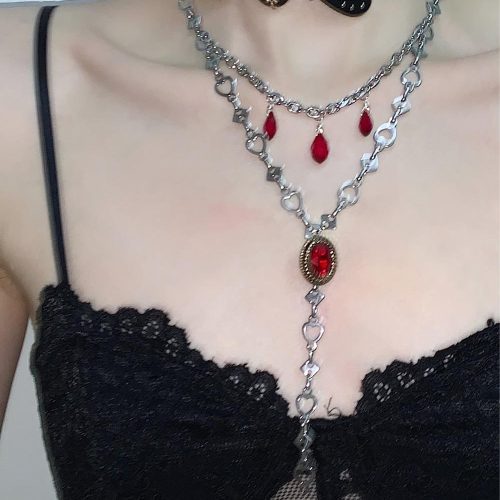 QueenofHeartsLayeredChokerNecklace3