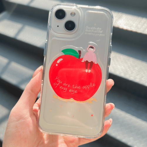 RedApplePrintedPhoneCase10