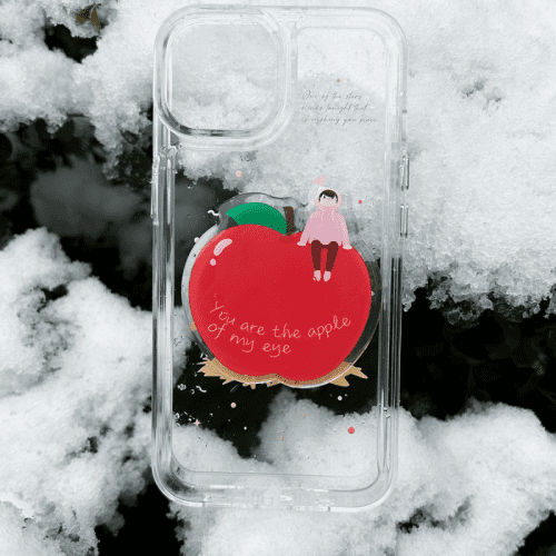 RedApplePrintedPhoneCase6