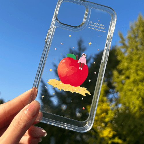 RedApplePrintedPhoneCase7