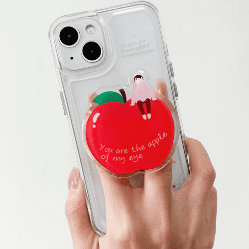 RedApplePrintedPhoneCase9