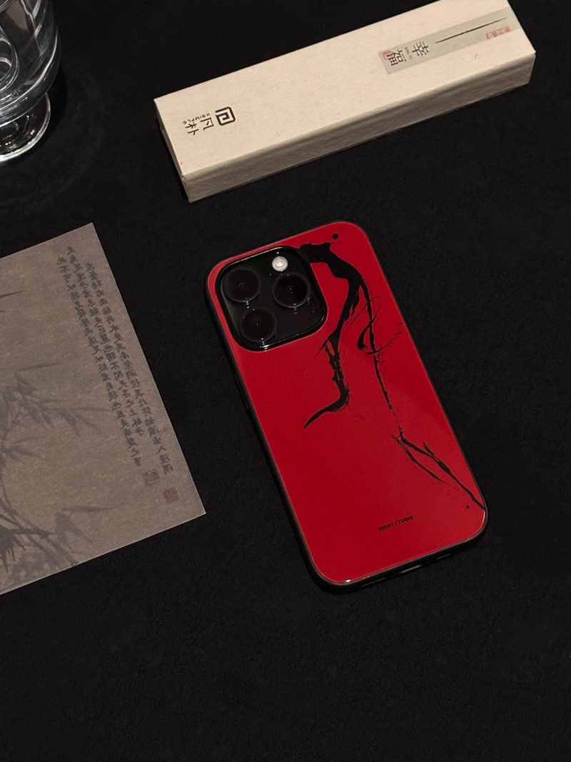 RedCalligraphyPhoneCase3