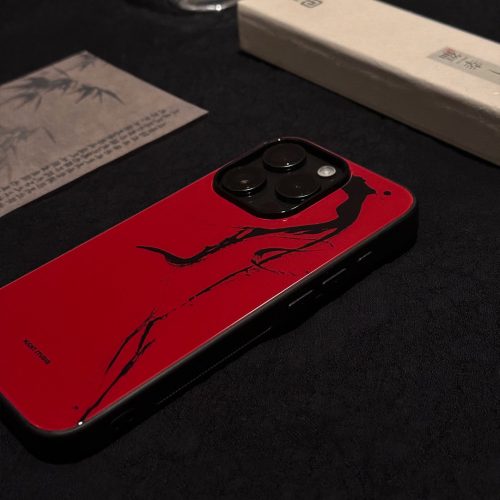 RedCalligraphyPhoneCase4