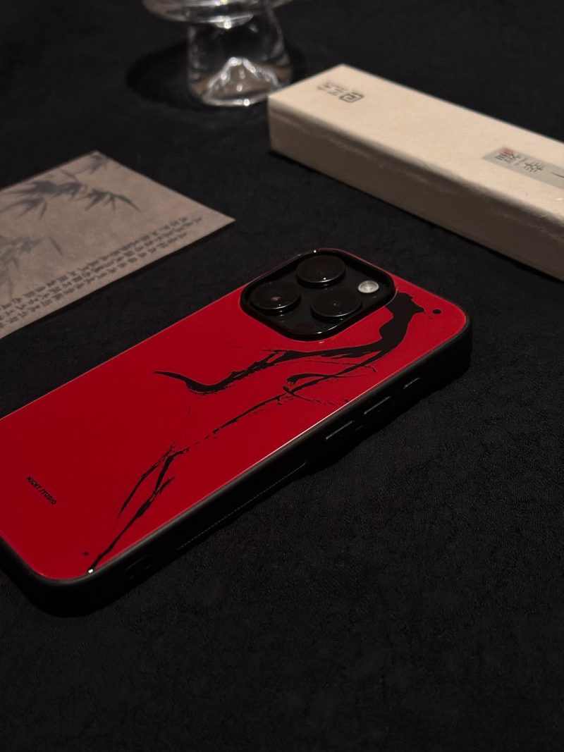 RedCalligraphyPhoneCase4