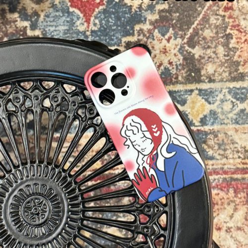 RedHatGirlPrintedPhoneCase3