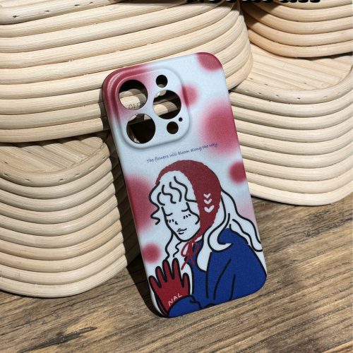 RedHatGirlPrintedPhoneCase4