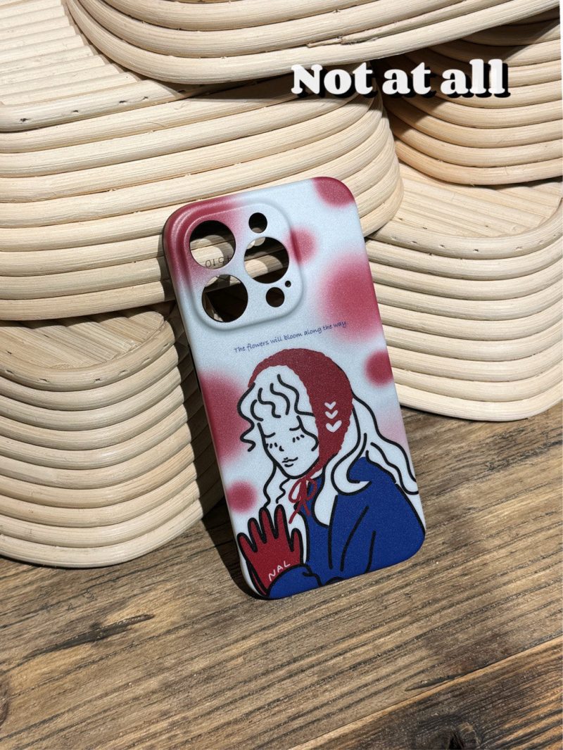 RedHatGirlPrintedPhoneCase4