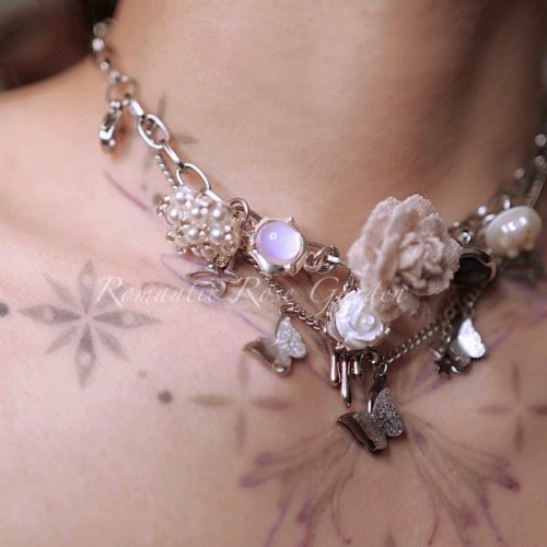 RoseButterflyChoker10