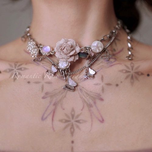 RoseButterflyChoker6