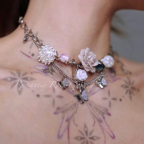 RoseButterflyChoker9