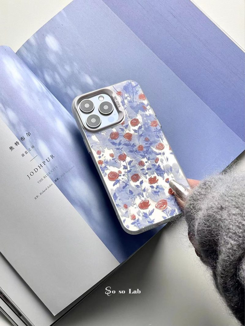 RoseGardenPrintedPhoneCase2