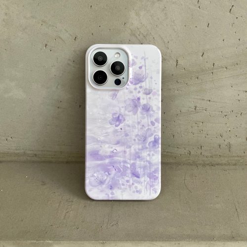 SeaofPurpleFlowersPrintedPhoneCase4