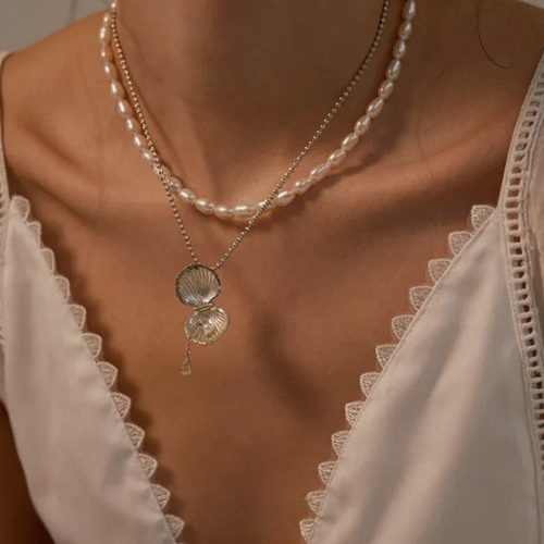 ShellPearlCrystalNecklace2