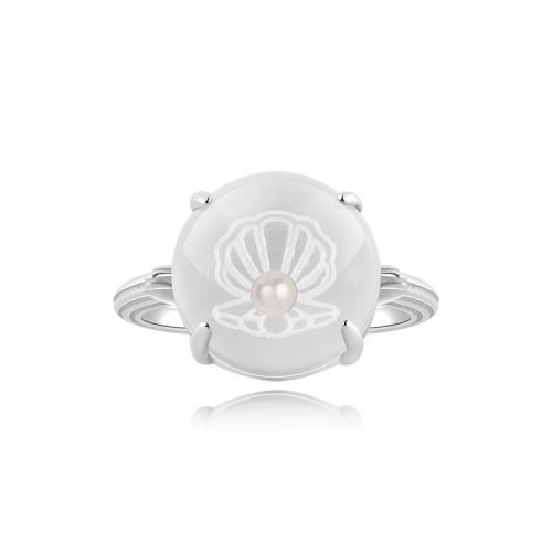 ShellPearlCrystalRing7