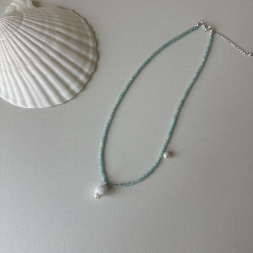 ShellPearlMintNecklace5