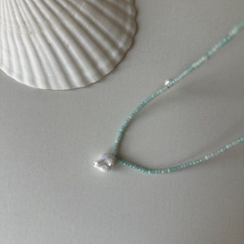 ShellPearlMintNecklace8