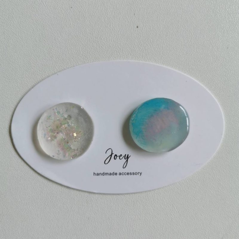 Simple Handmade Resin Studs3