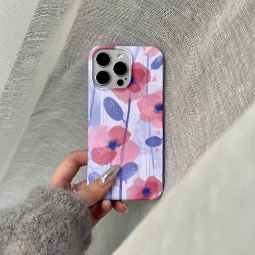 SketchingBloomingFlowerPrintedPhoneCase3