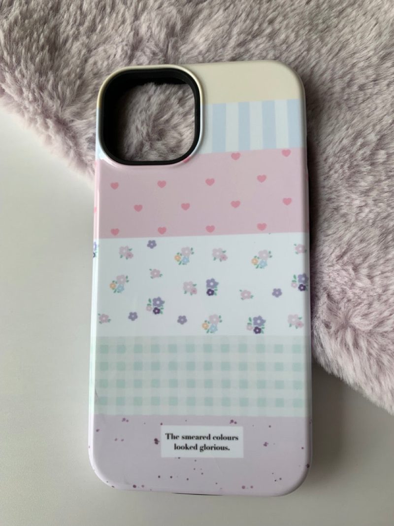 SmallFlowerPrintedDoubleLayerPhoneCase8