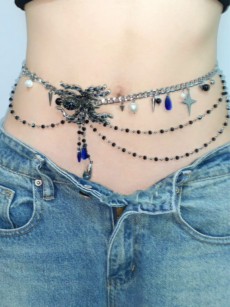 SpiderLadyTasselLayeredWaistChain4