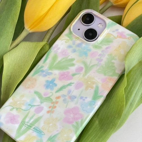 SpringFlowersOilPaintingPhoneCase8