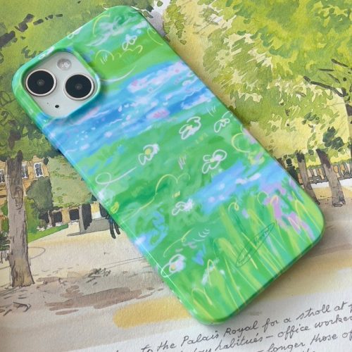 SpringPondOilPaintingPhoneCase6