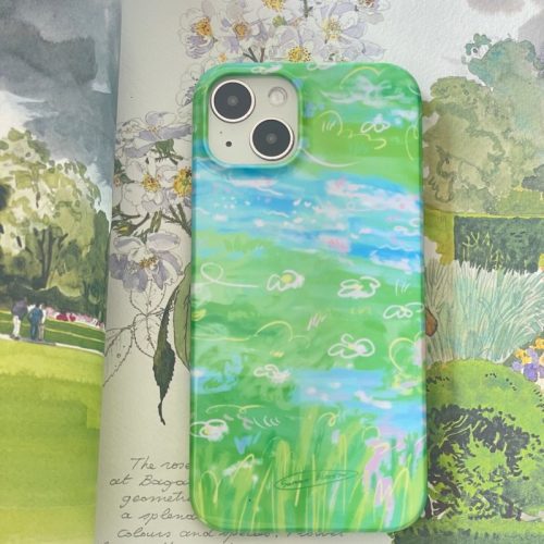 SpringPondOilPaintingPhoneCase7