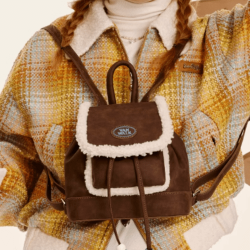 Spring Pasture Cowboy Drawstring Mini Backpack11