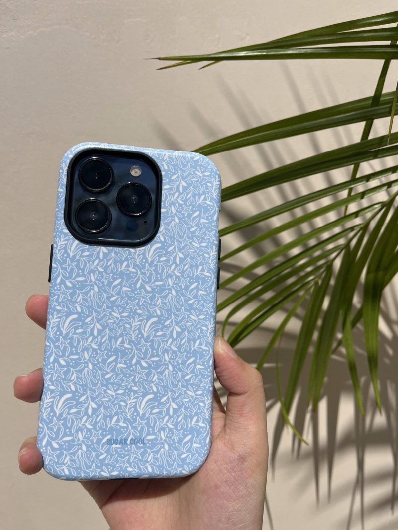 StarSummerBluePrintedDoubleLayerPhoneCase7