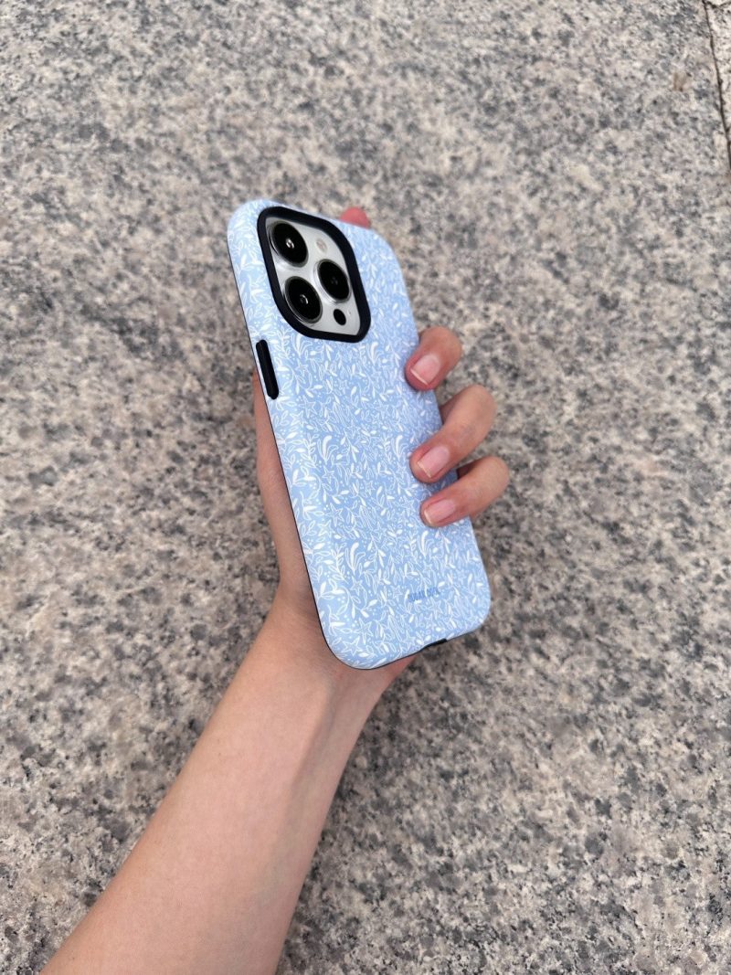 StarSummerBluePrintedDoubleLayerPhoneCase8