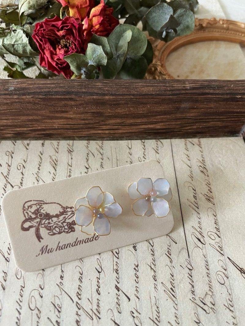 SummerFlowerResinEarrings2