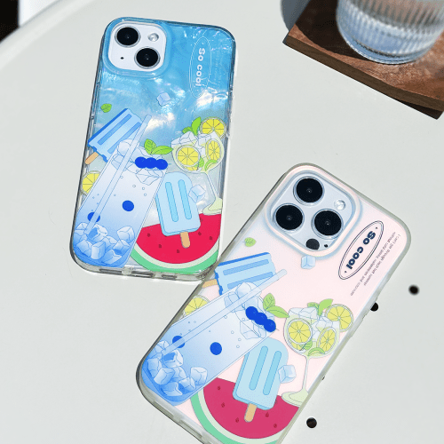 SummerIcedDrinkPrintedPhoneCase1