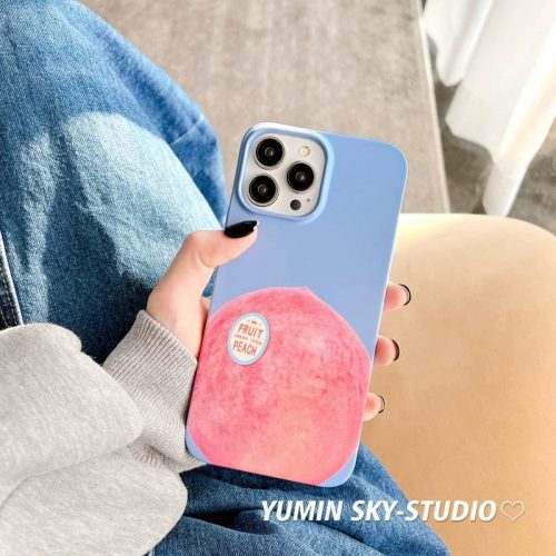 SummerPeachPrintedPhoneCase4