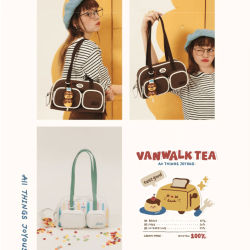 SummerTeaSweetPocketShoulderBag2