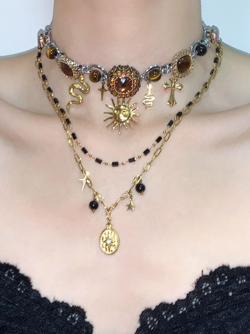 SunPendantButtonsLayeredChokerNecklace1 477d9e7d 61ea 4404 a516 e4384b72a6da