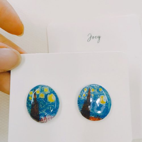 SunriseImpressionHandmadeShrinkPlasticStuds7