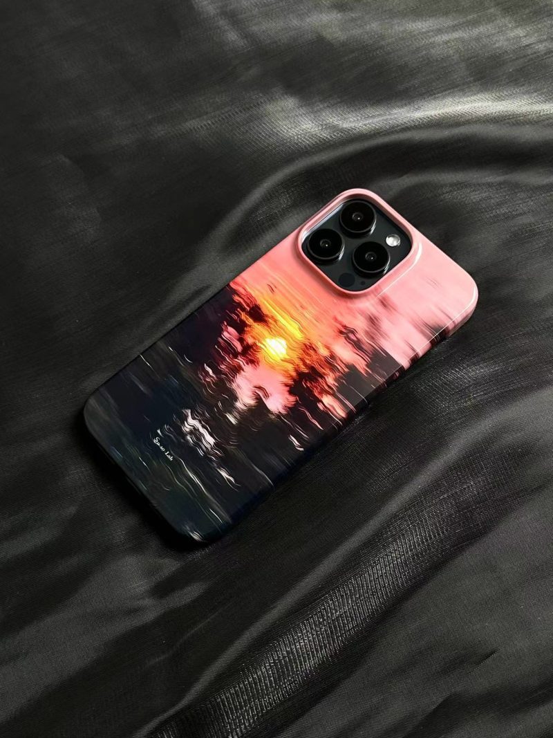 SunsetLakePrintedPhoneCase2