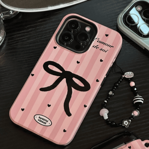 SweetBowBalletPrintedPhoneCase1