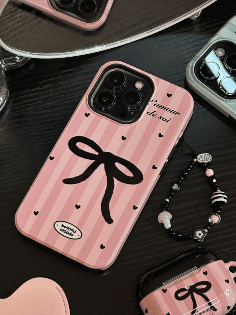 SweetBowBalletPrintedPhoneCase1