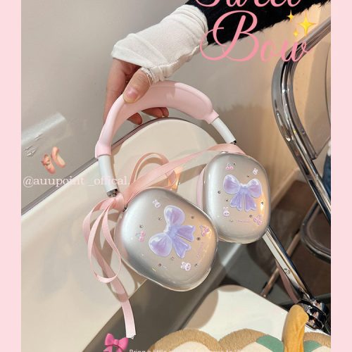 SweetBowPrintedAirPodsMaxCover6