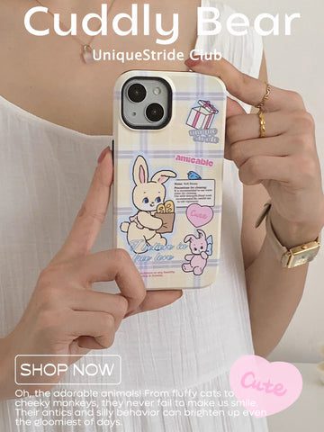 SweetBunnyPrintedDoubleLayerPhoneCase3 a034d28f 678d 472e b2e0