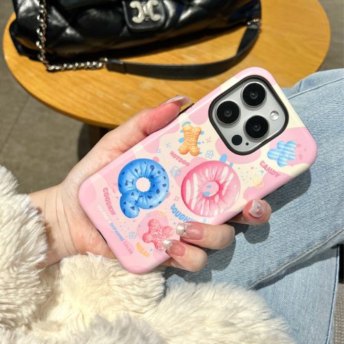 SweetDonutPrintedDoubleLayerPhoneCase2